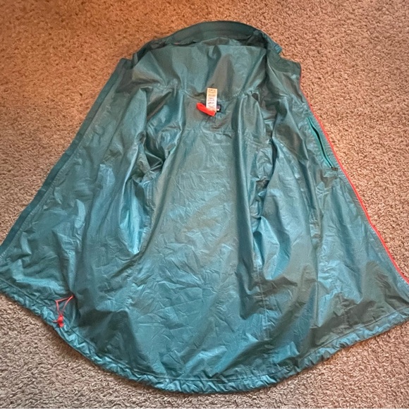 Patagonia Jacket Womens Medium Blue Hooded Windbreaker Full Zip Outdoor Polyamid - Picture 15 of 16